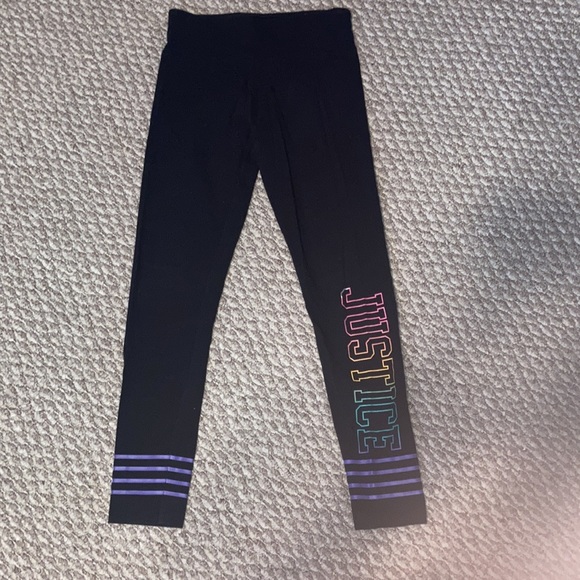 Girls Justice leggings size 12 - Picture 2 of 3